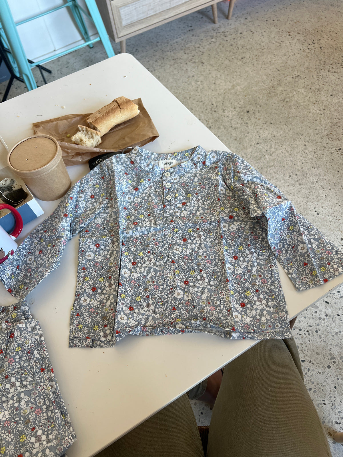 Chemise Perry-June gris - photo 1