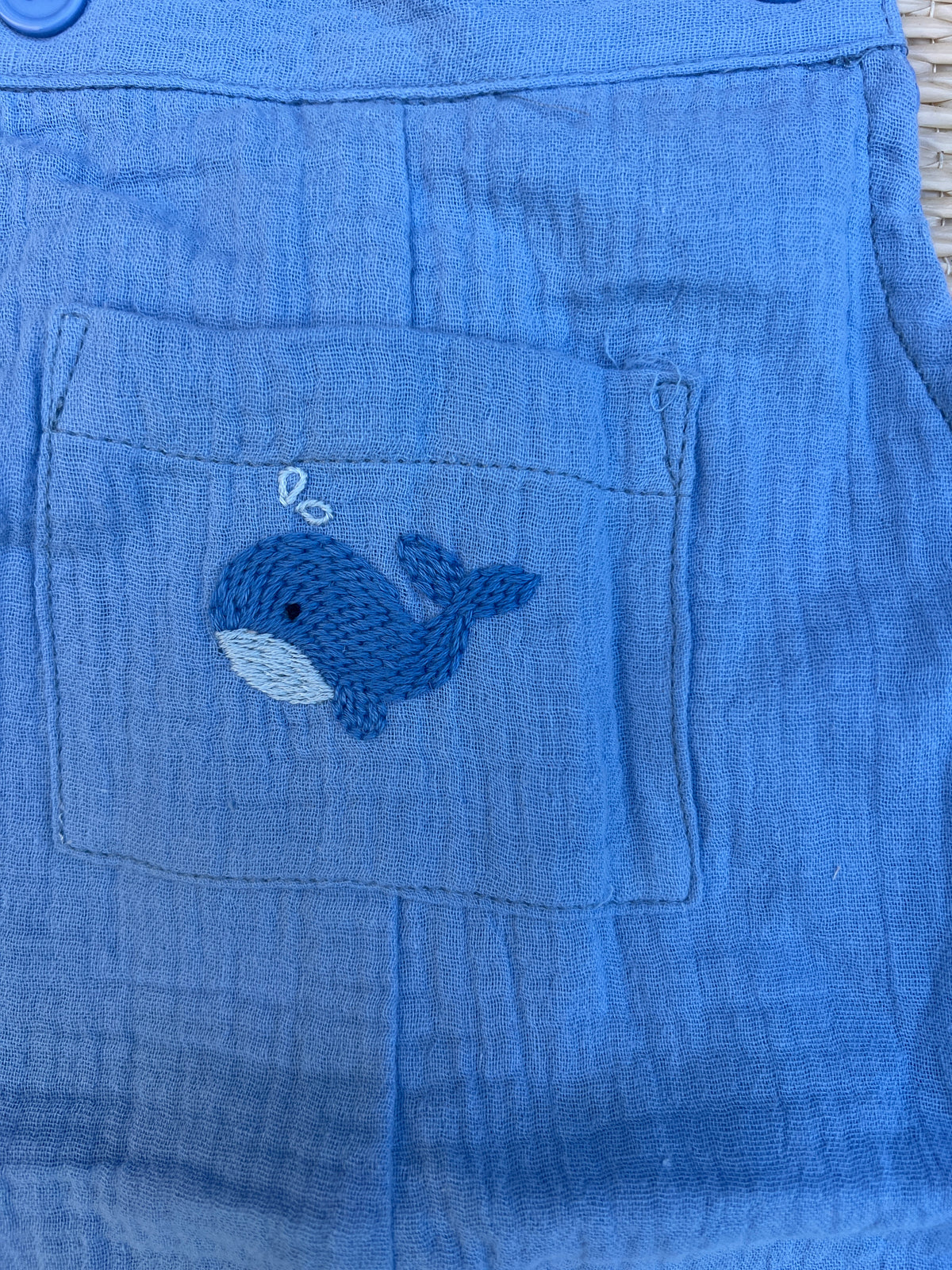 Salopette Ayo- Baleine bleu - photo 1