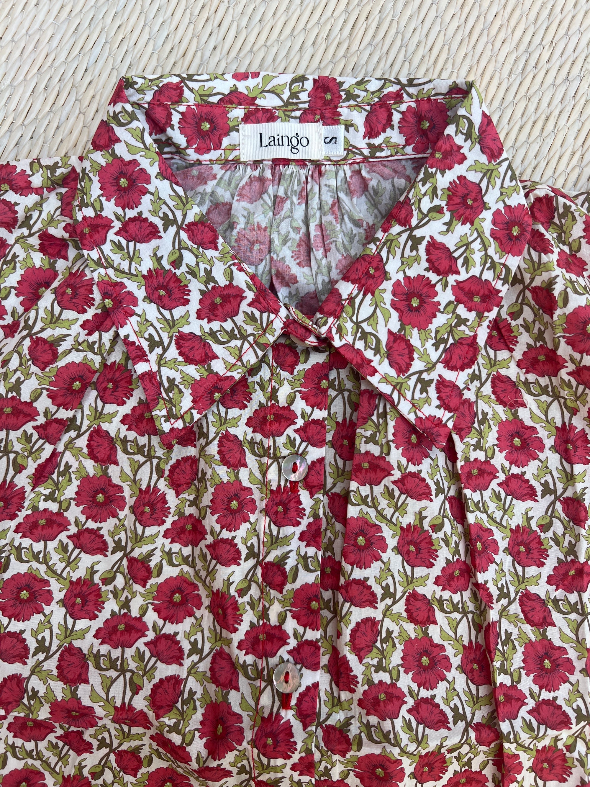 Chemise Jeanne Rouge