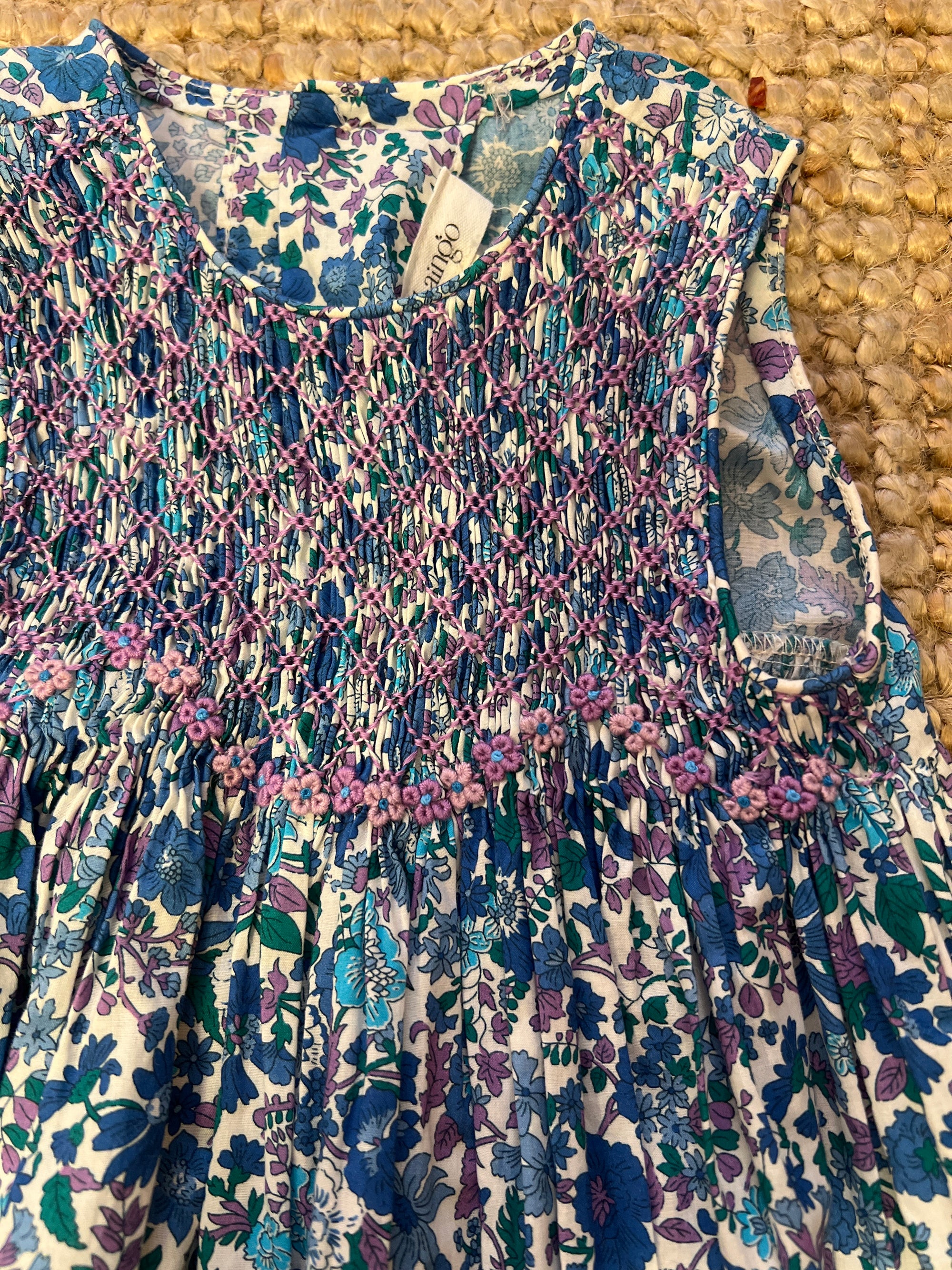 Robe Rita-Aurora bleu