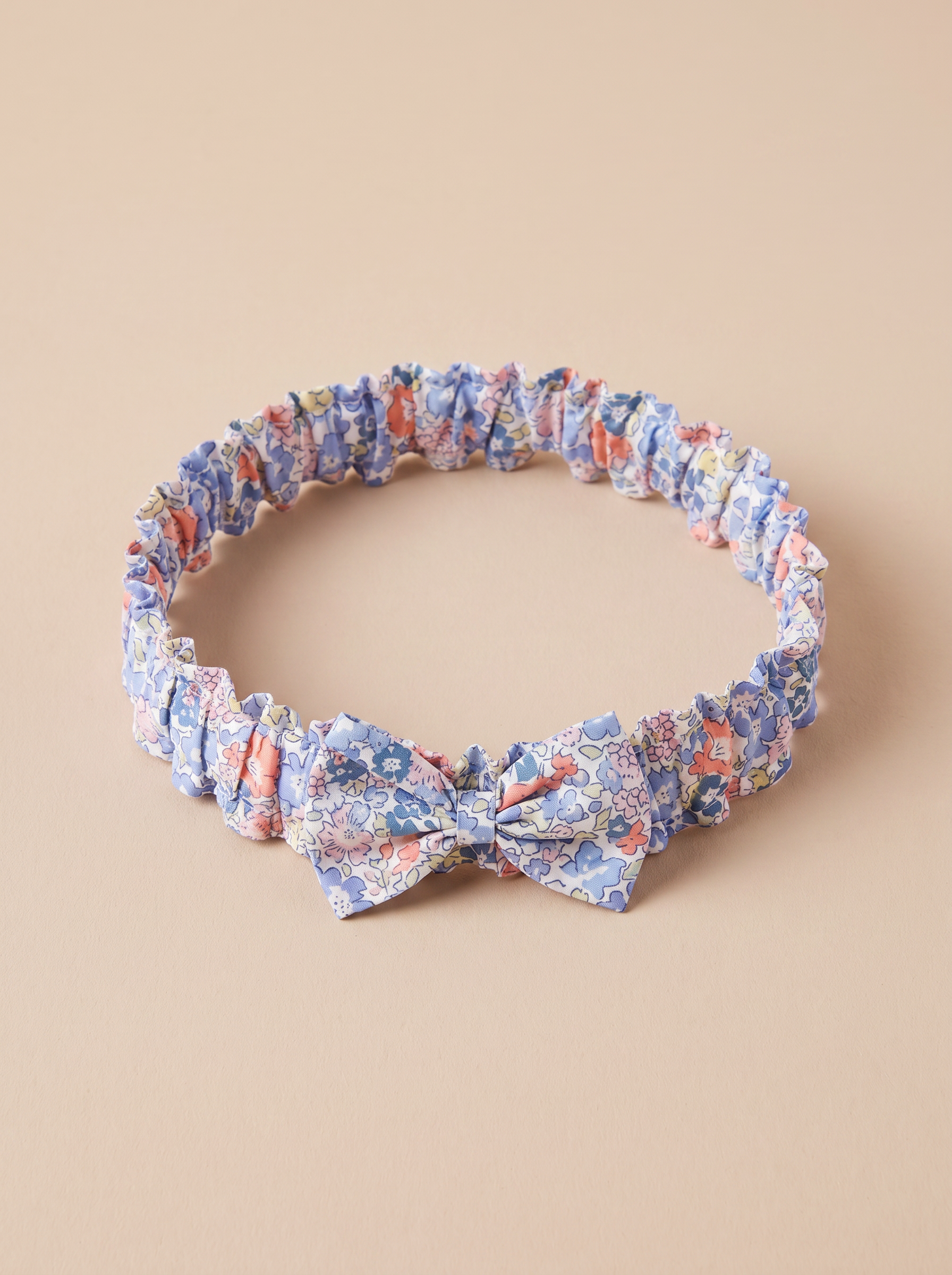 Bandeau Michelle bleu - vue produit a plat