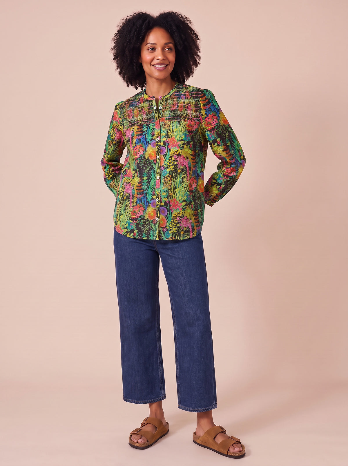 Blouse Gio Frida portée - de face
