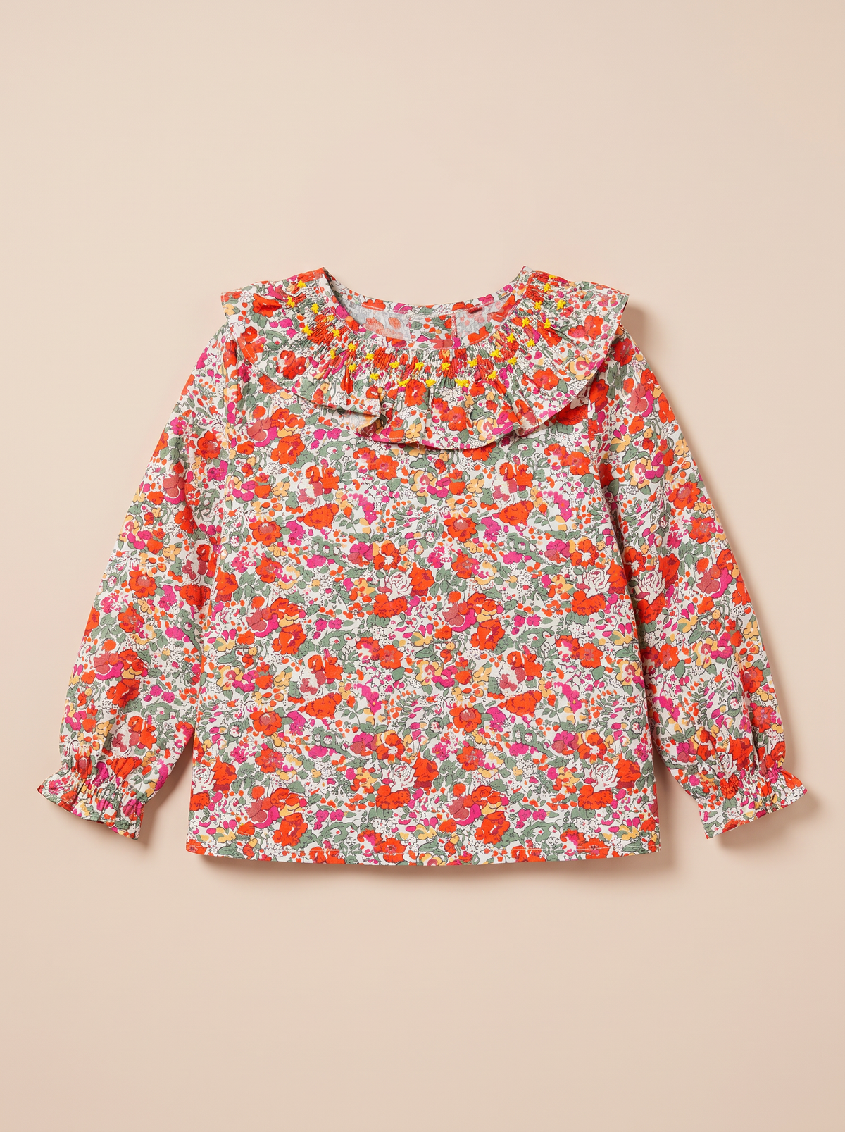 Blouse Rio Chilly - à plat, vue de face