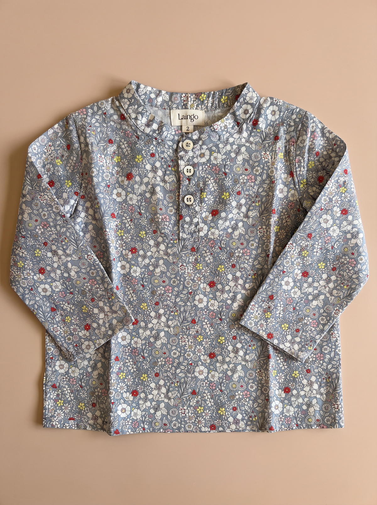 Chemise Perry June gris - vue à plat