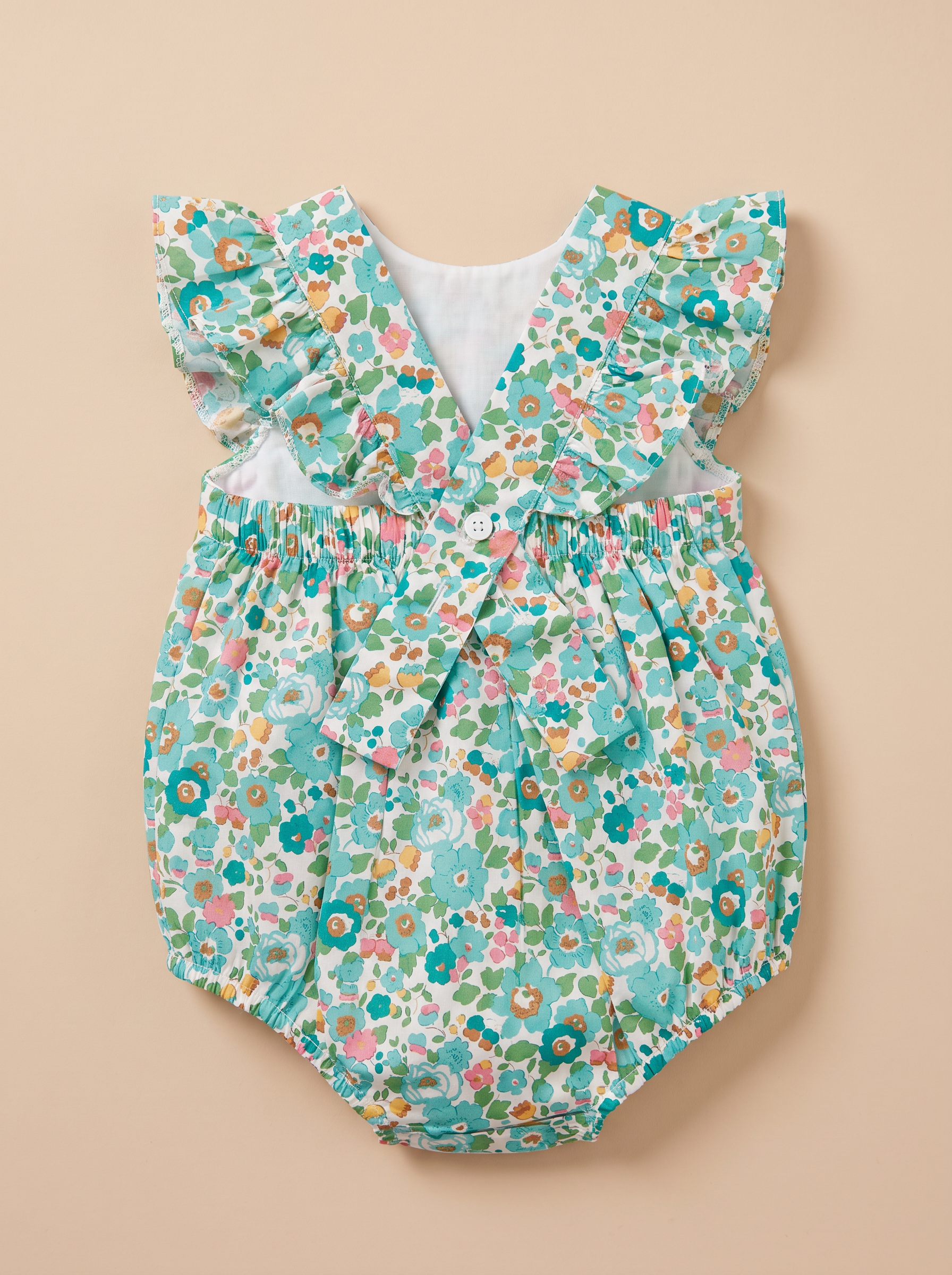 Combi Daria Betsy vert - vue de dos, produit non porté
