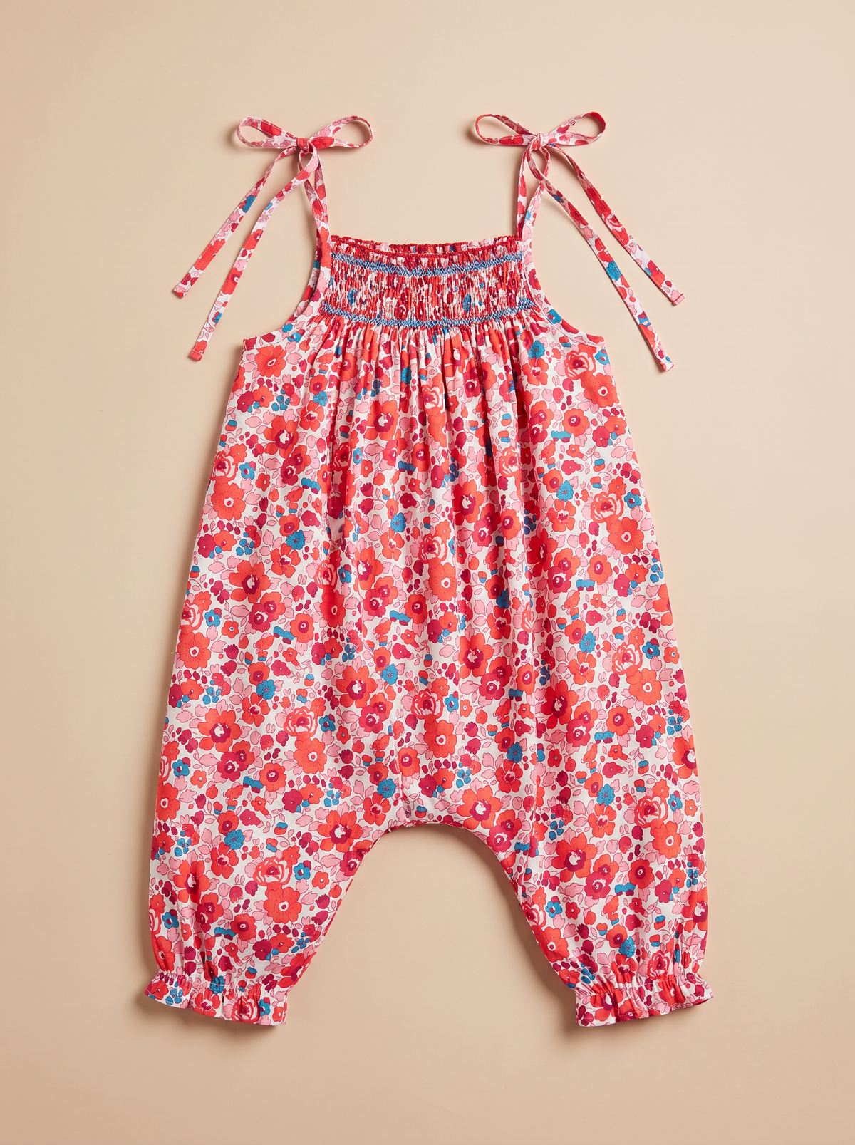 Combi Kami Betsy rouge - vue produit a plat