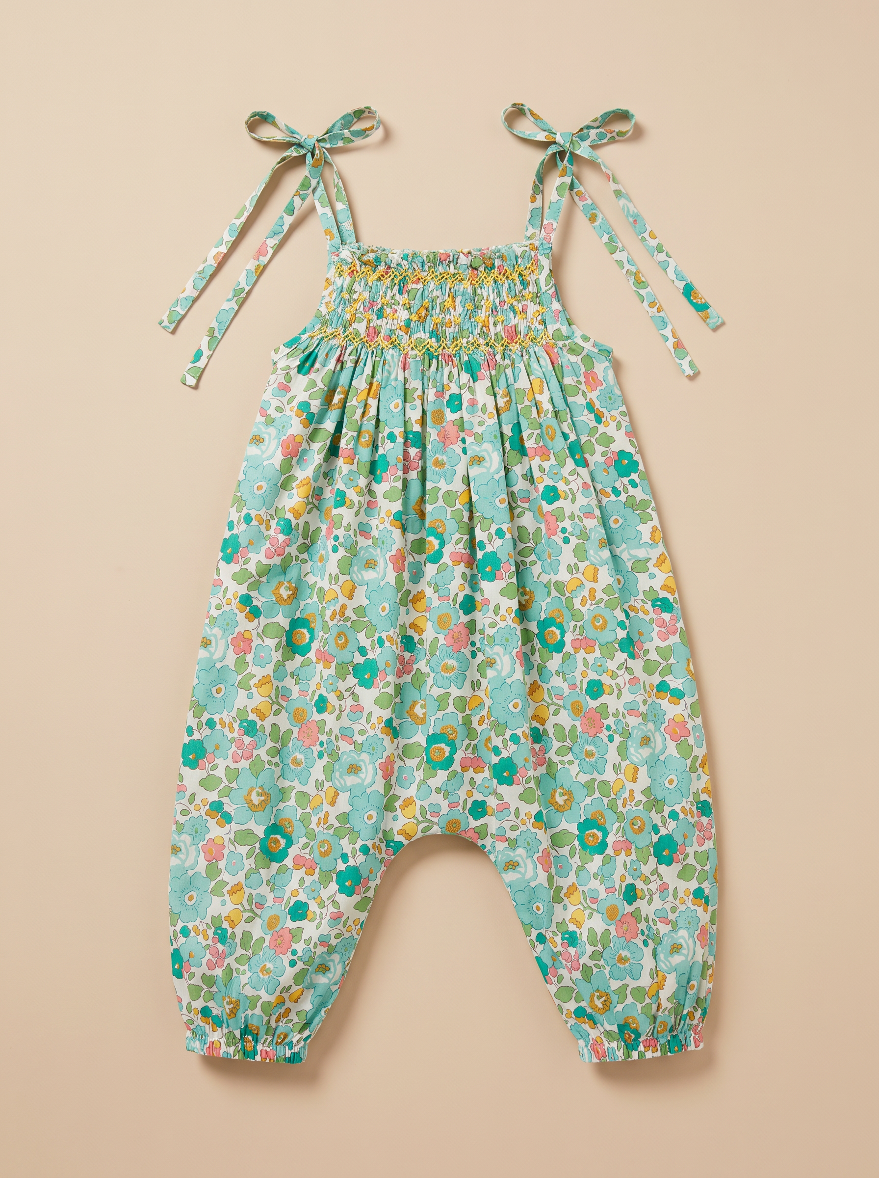 Combi Kami Betsy vert - vue produit a plat