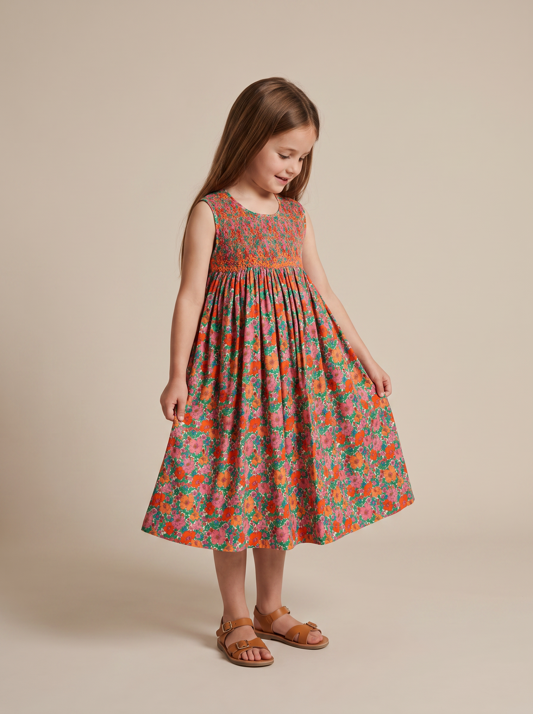 Robe Rita Liberty Meadow - vue 3/4