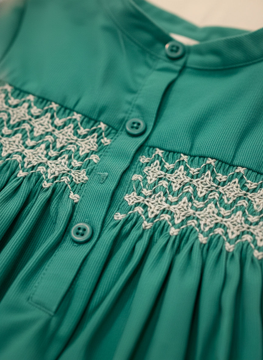 Robe Harper- Vert Sapin