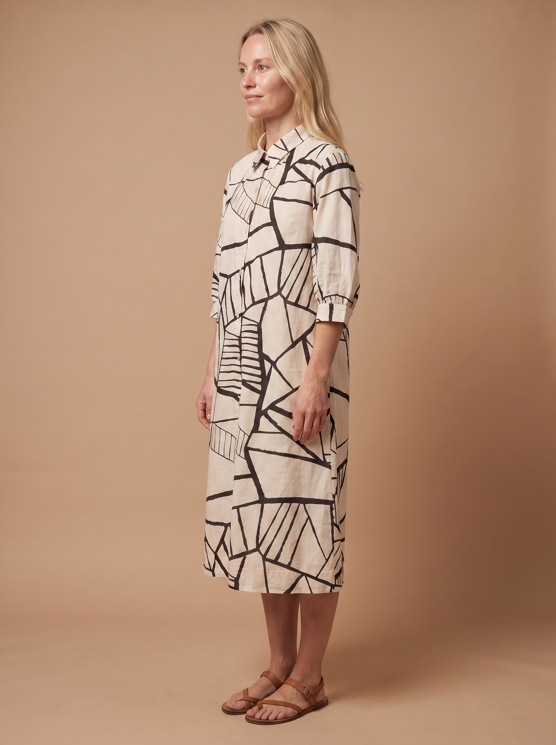 Robe Jeannette — vue de profil