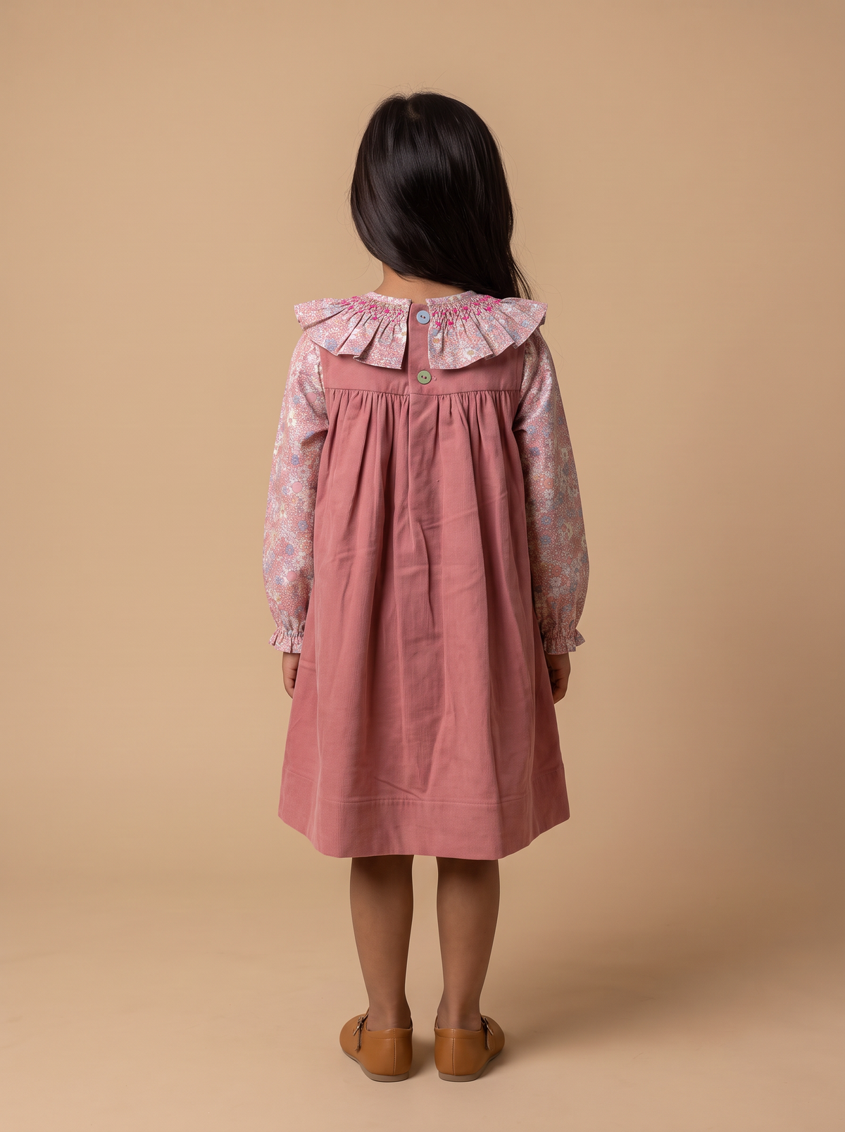 Robe Lalie et collerette Rio Elyna - dos