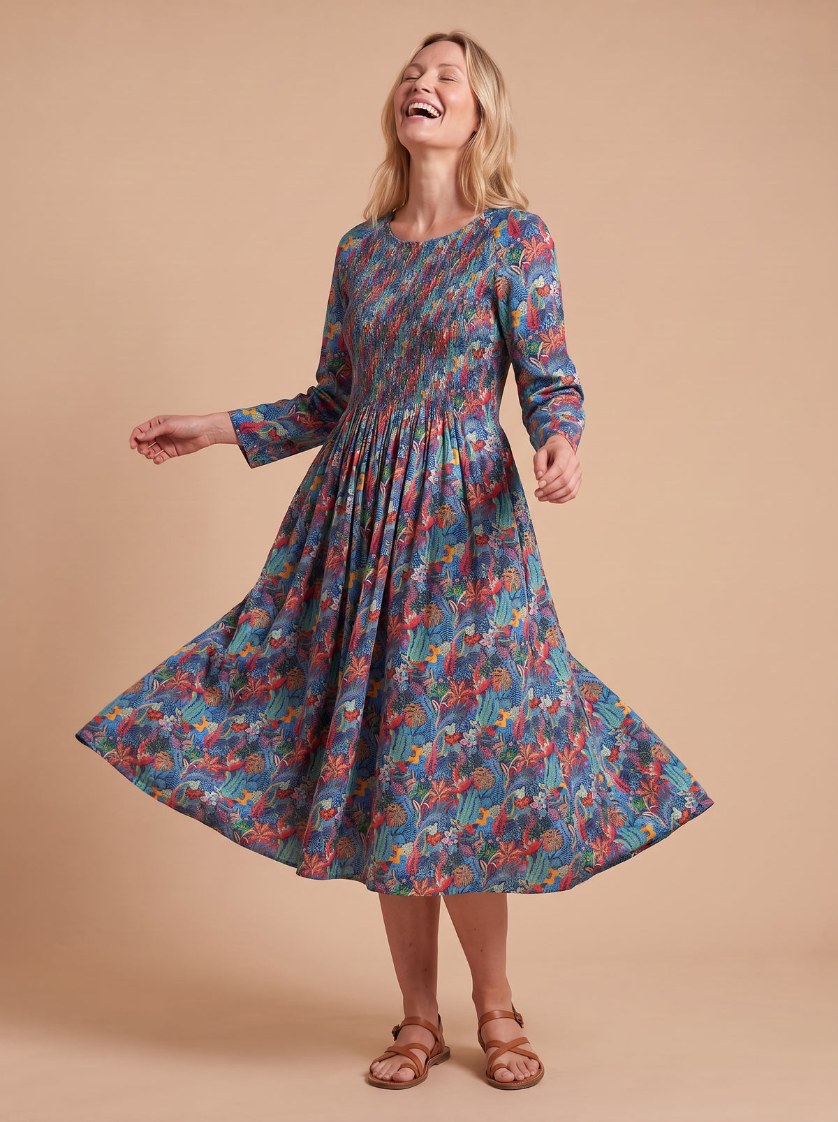 Robe Taya portée
