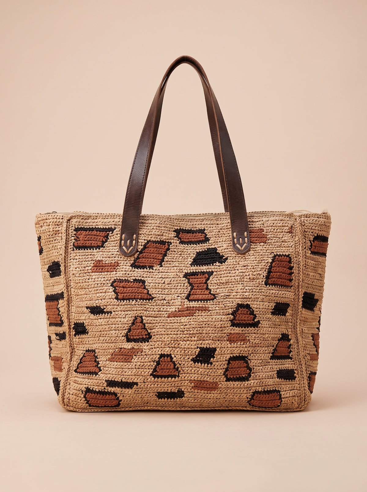 Sac Ketany en raphia – de face